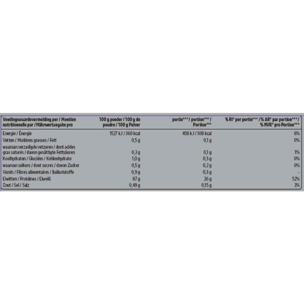 Kruidvat 100% Isolate Vanilla Whey Protein