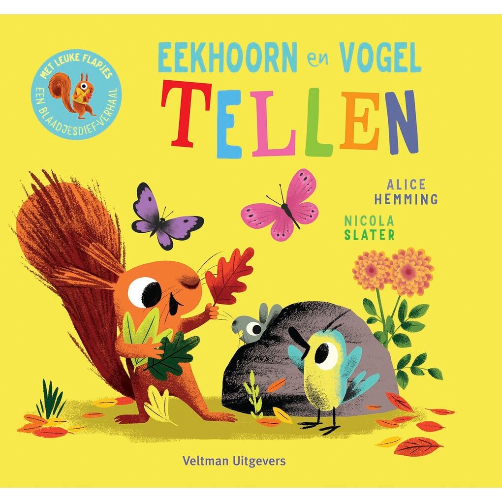 Eekhoorn en Vogel - Tellen - Alice Hemming en Nicola Slater Kinderboek