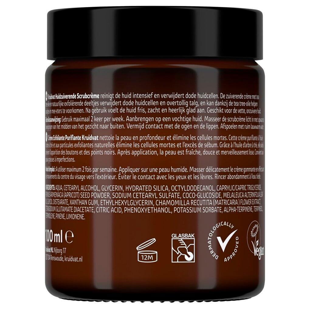 Kruidvat Originals Tea Tree Scrubcrème