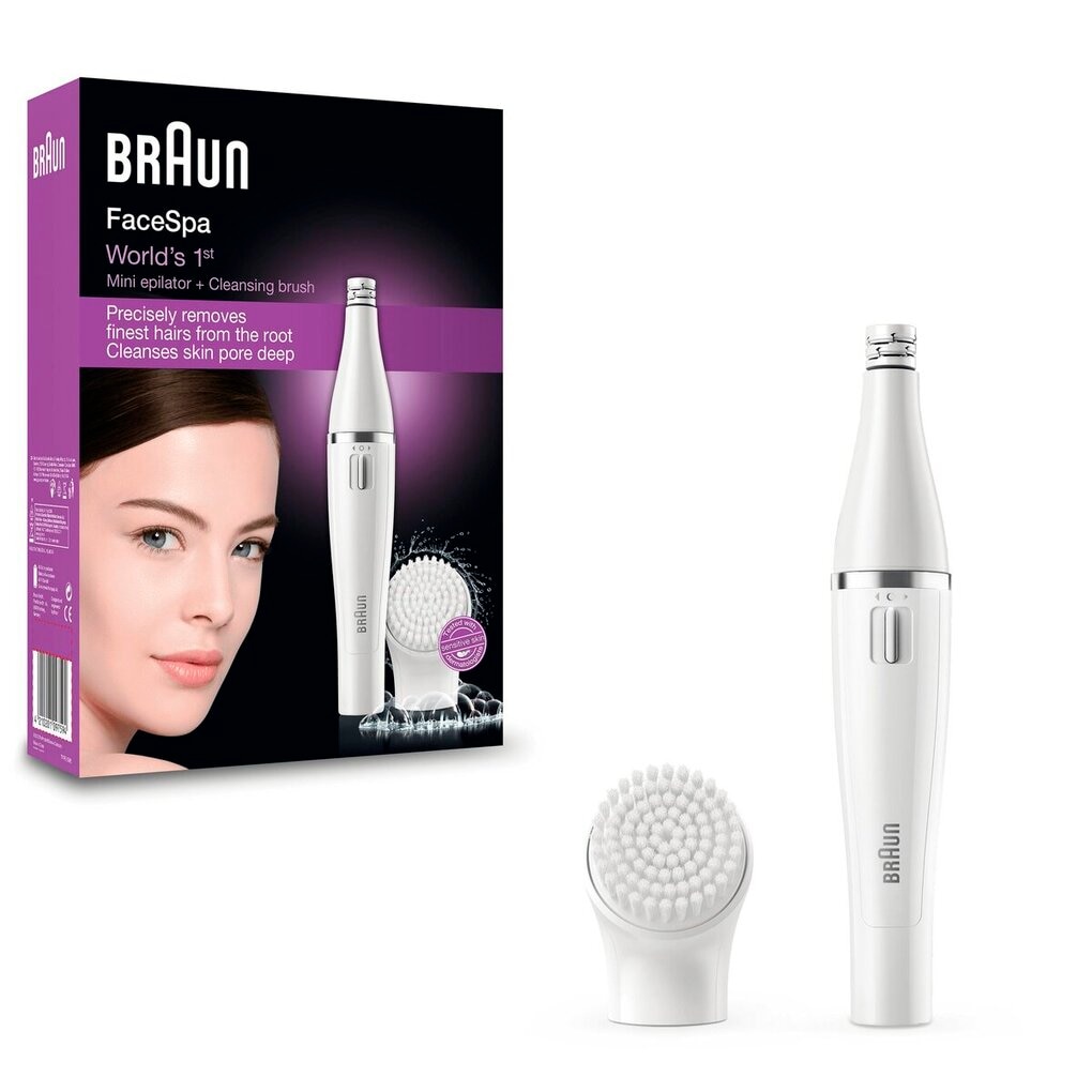 Braun Face SE810 Gezichtsborstel en Epilator