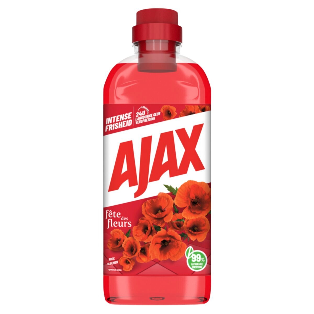 Afbeelding van Ajax Fête des Fleur Rode Bloemen Allesreiniger - 650ml