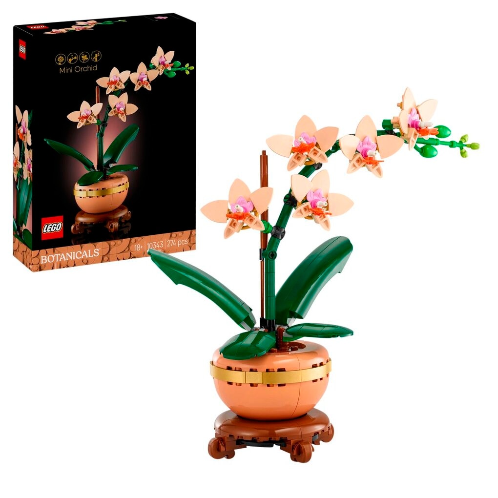 LEGO Botanicals 10343 Mini Orchidee