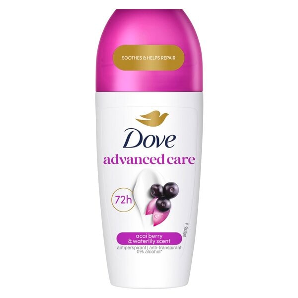 Dove Advanced Care Açai Berry Antitranspirant Deodorant Roller