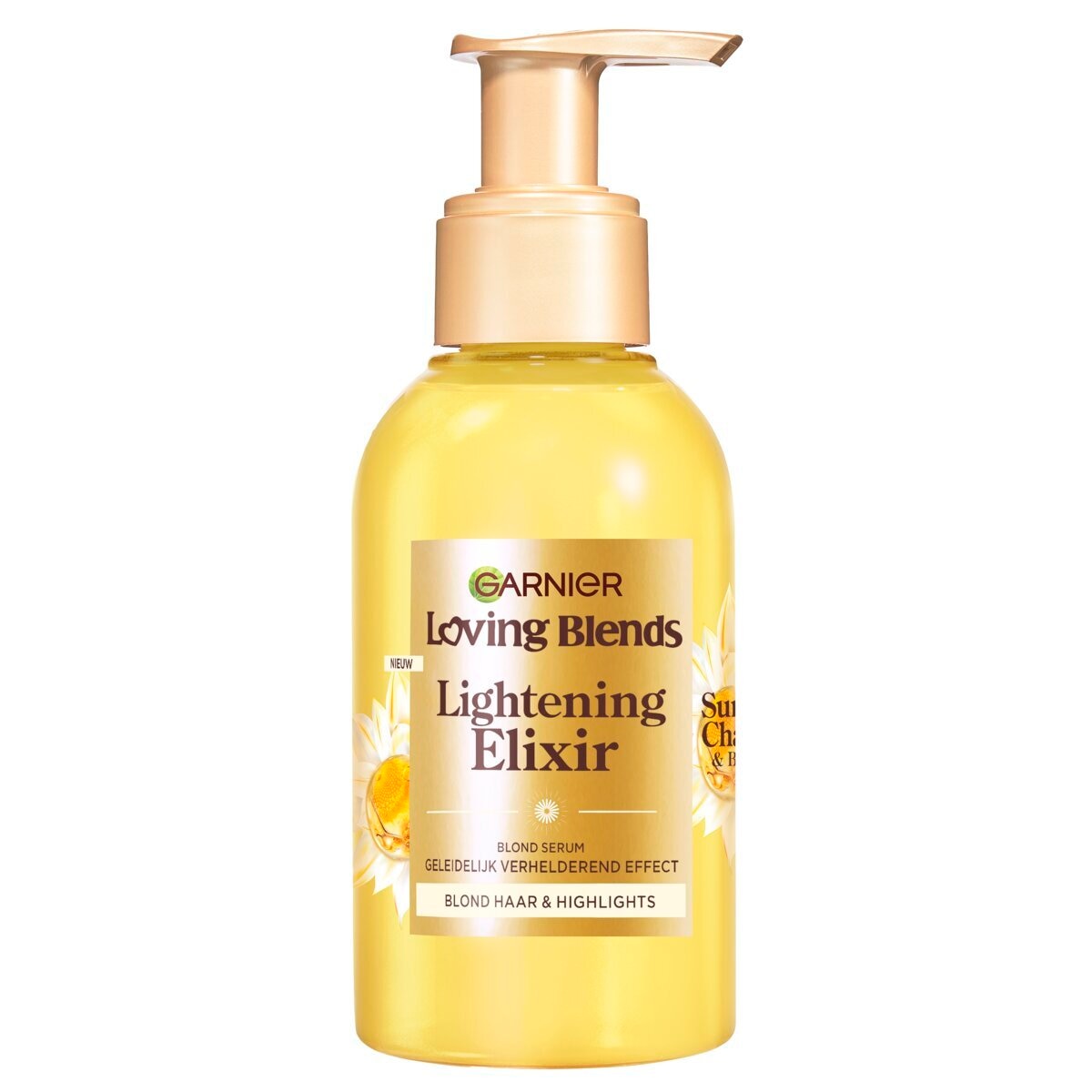 Afbeelding van Garnier Loving Blends Lightening Elixir Sun-Kissed Chamomile & Bloemenhoning - 120ml