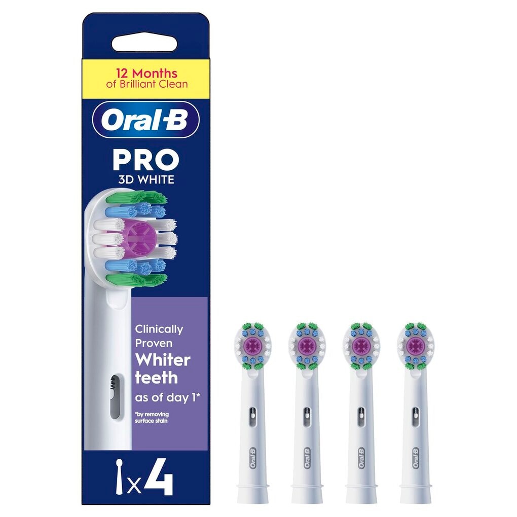 Oral-B Pro 3D White Opzetborstels