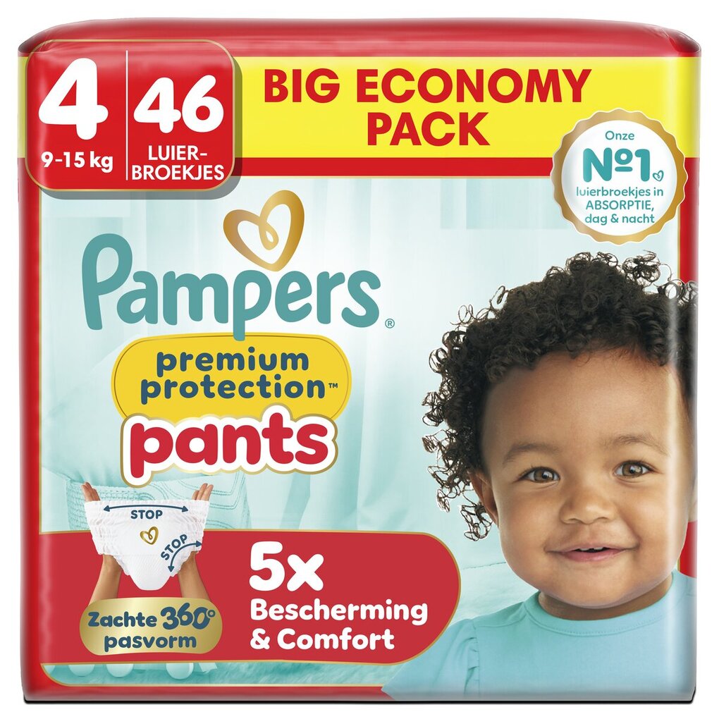 Pampers Premium Protection Pants Maat 4 Luierbroekjes