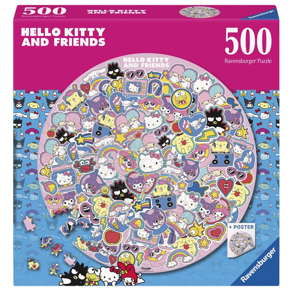 Ravensburger Hello Kitty Ronde Puzzel