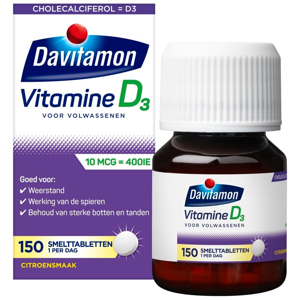 Davitamon Vitamine D Smelttabletten