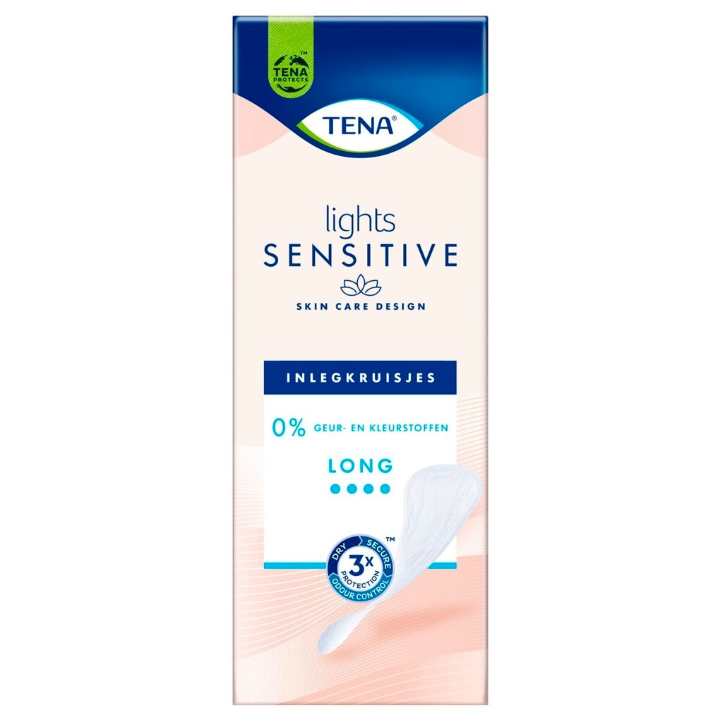 Tena Lights Sensitive Long Inlegkruisjes