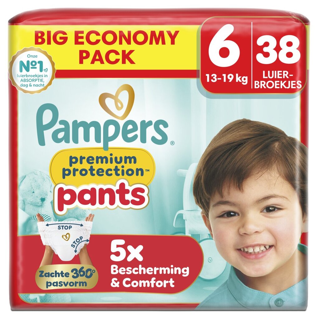 Pampers Premium Protection Pants Maat 6 Luierbroekjes