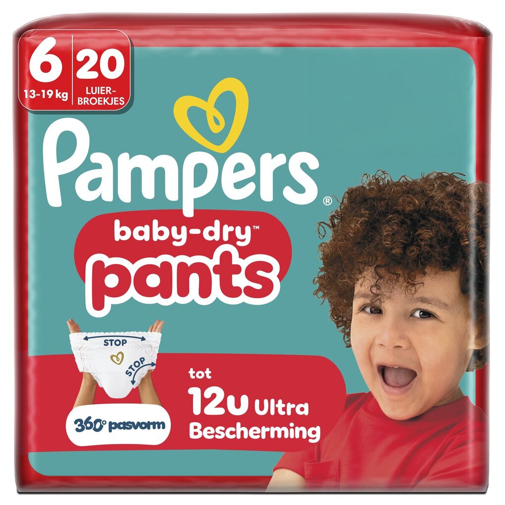 Pampers Baby-Dry Pants Maat 6 Luierbroekjes