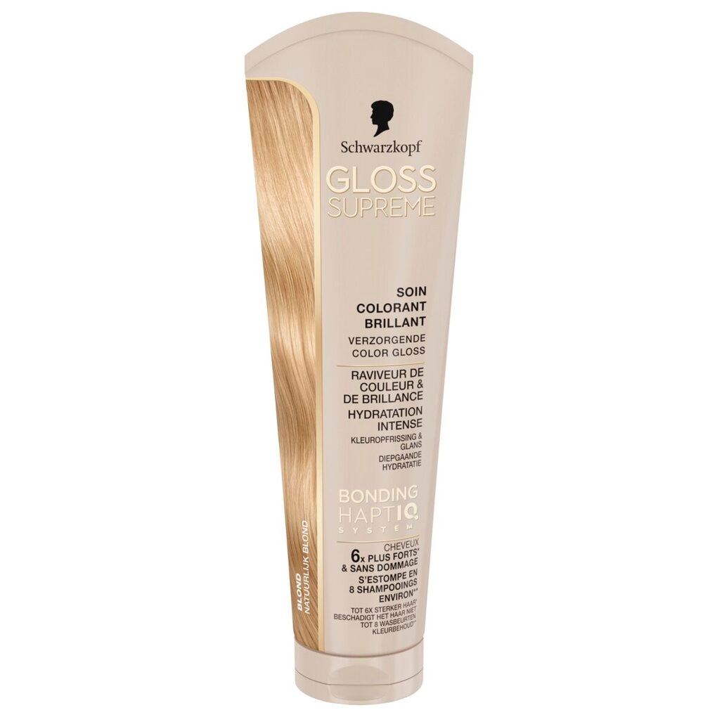 Schwarzkopf Gloss Supreme Natuurlijk Blond Verzorgende Color Gloss Schwarzkopf Gloss Supreme Natuurlijk Blond Verzorgende Color Gloss