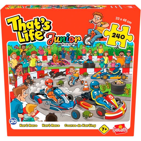 Goliath That's Life Junior 20 Kart Race Puzzel