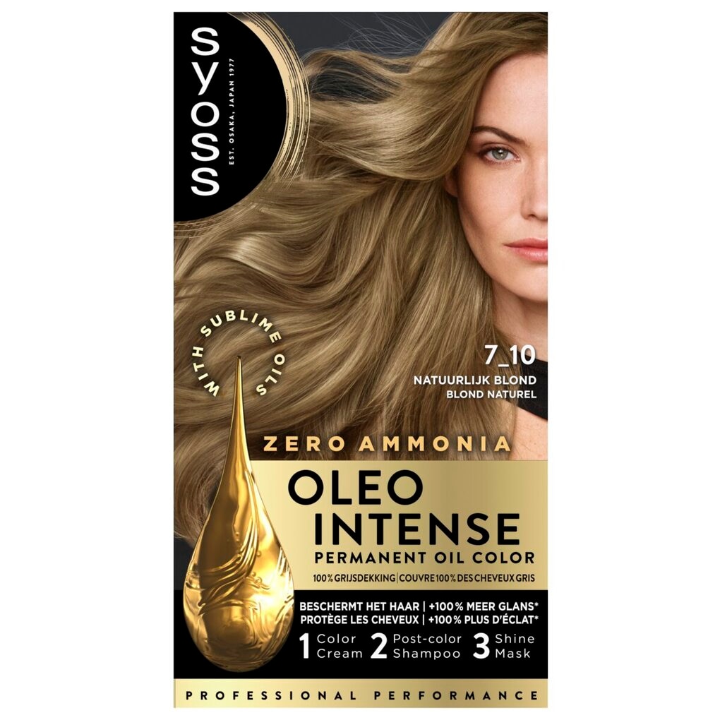 Syoss Oleo Intense 7-10 Natuurlijk Blond Haarkleuring