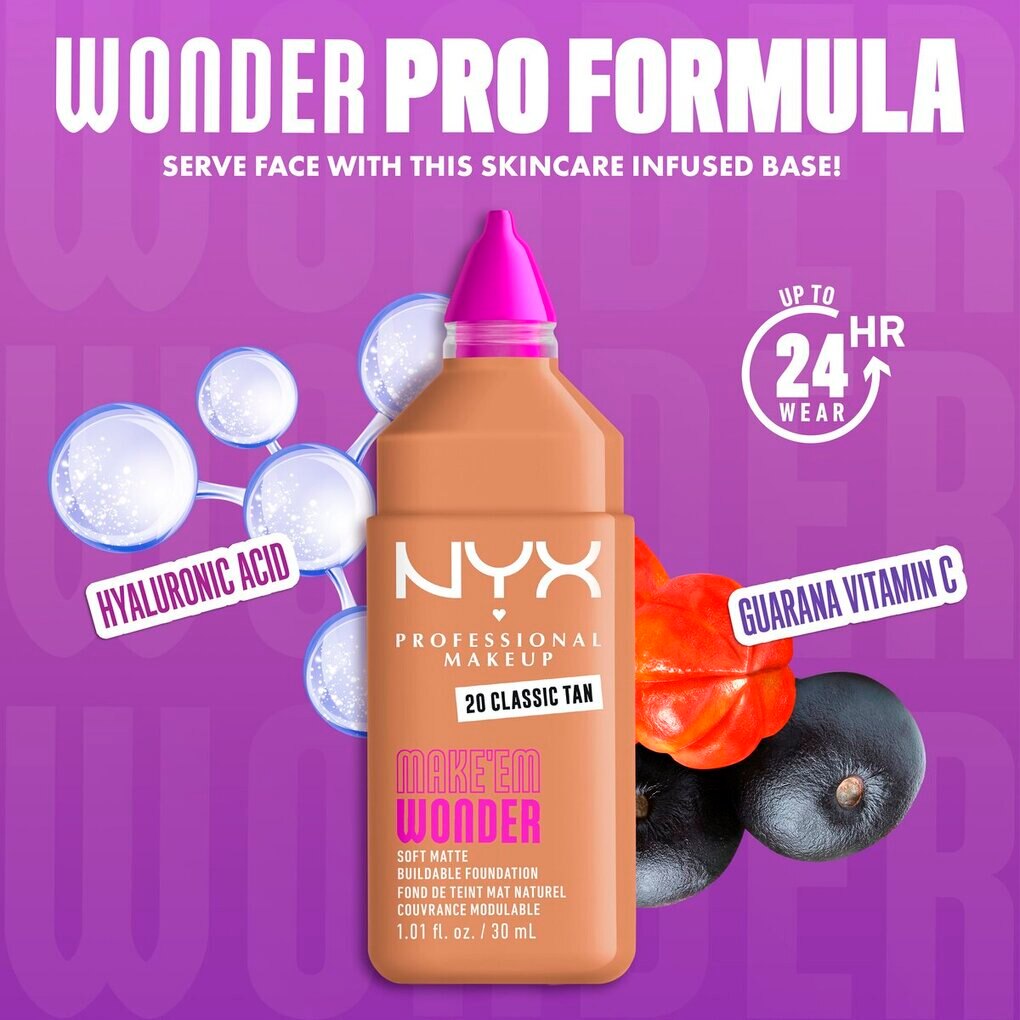 NYX Professional Makeup Make 'Em Wonder 20 Classic Tan Foundation