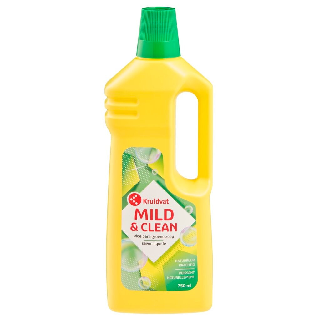 Kruidvat Mild & Clean Vloeibare Groene Zeep