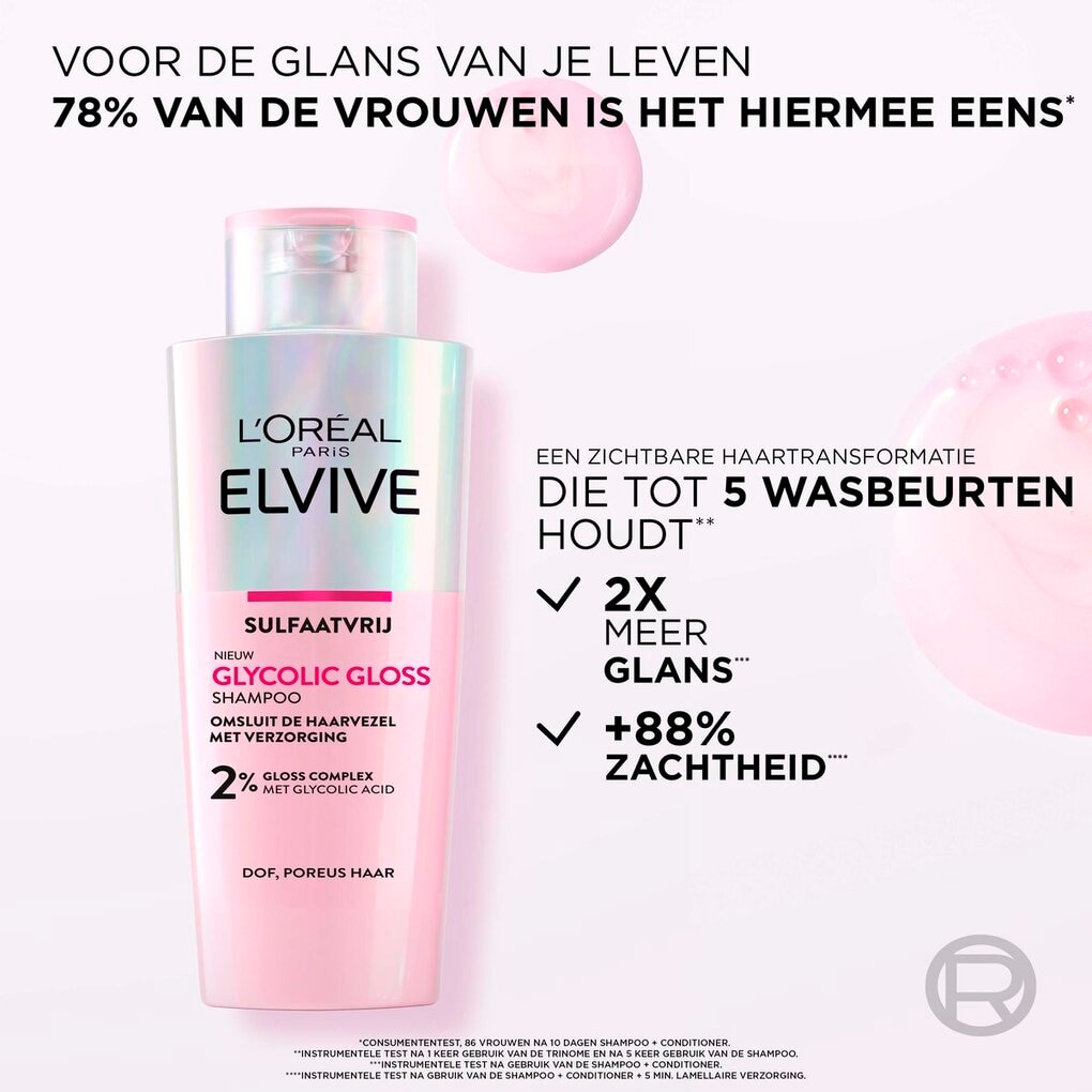 L'Oréal Paris Elvive Ultimate Glycolic Gloss Shampoo