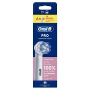 Afbeelding van Oral-B Pro Sensitive Clean Opzetborstels - 6 stuks