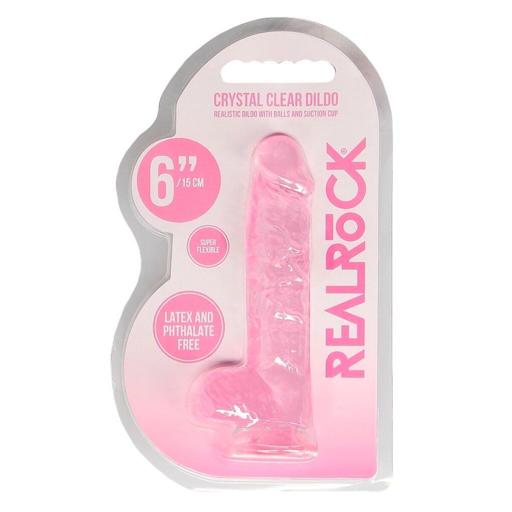 Real Rock Crystal Clear Dildo