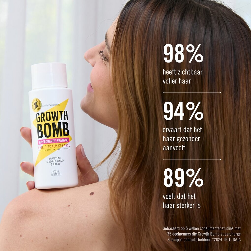 Growth Bomb Hair & Scalp Cleanse Supercharge Shampoo