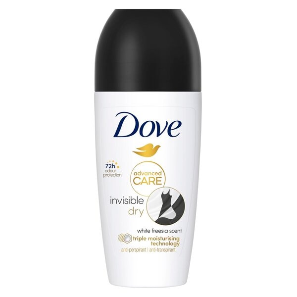 Dove Advanced Care Invisible Dry Antitranspirant Deodorant Roller