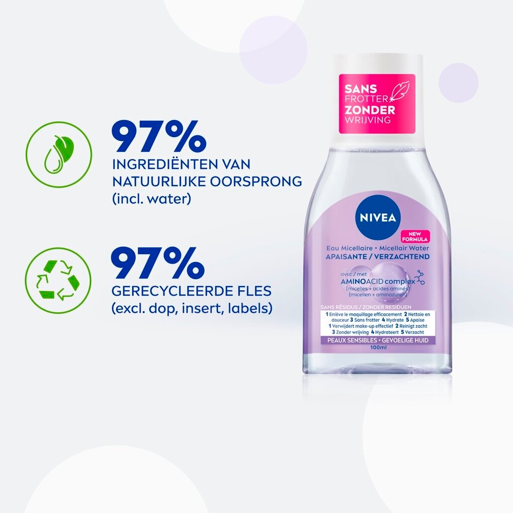 NIVEA Sensitive 5-in-1 Mini Micellair Water