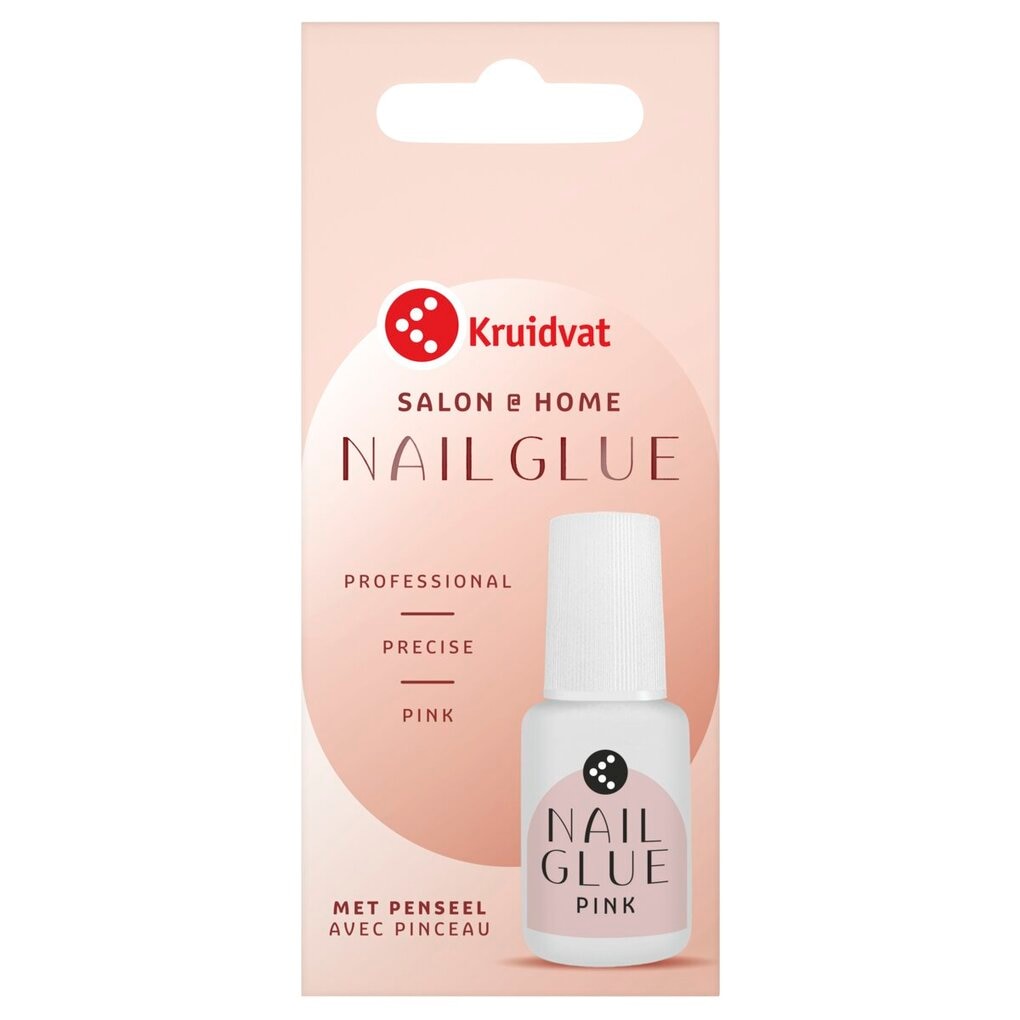 Kruidvat Salon Nails Pink Nail Glue