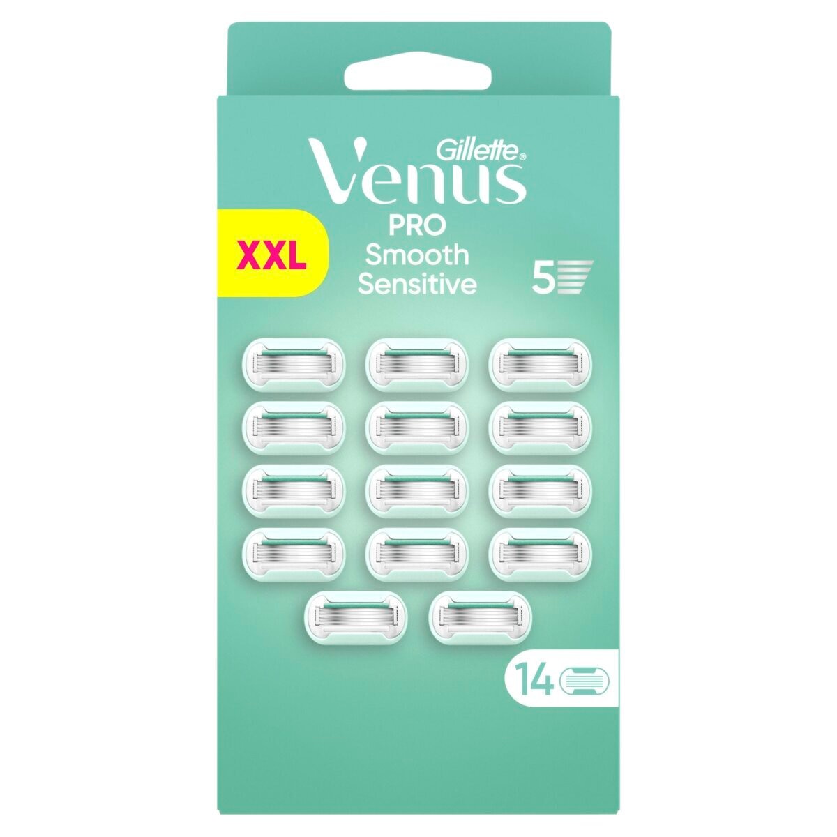 Gillette Venus Pro Smooth Scheermesjes - 14 stuks