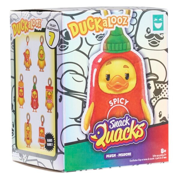 Duck A Looz Snack Quacks Plush Hanger