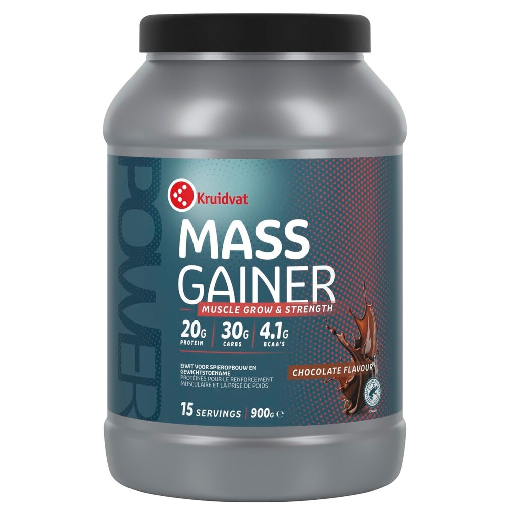 Kruidvat Mass Gainer Protein & Carbs Chocolade Poeder