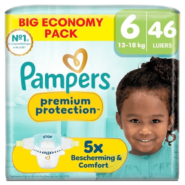 Pampers Premium Protection Maat 6 Luiers