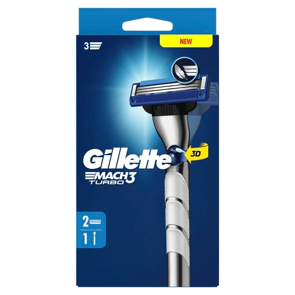 Gillette Mach3 Turbo Scheerapparaat