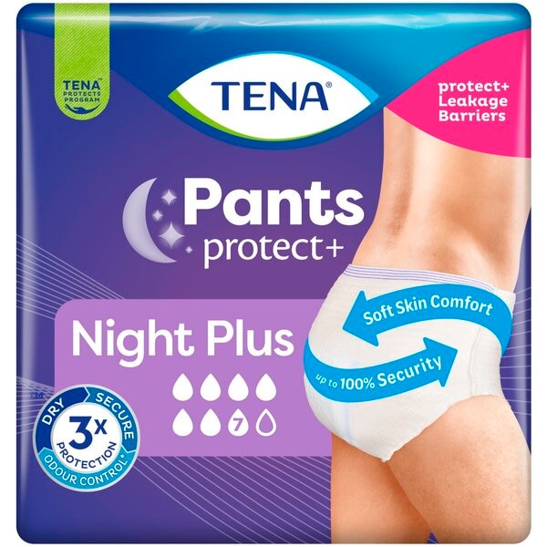 Tena Pants Protect+ Night Plus Incontinentiebroekjes