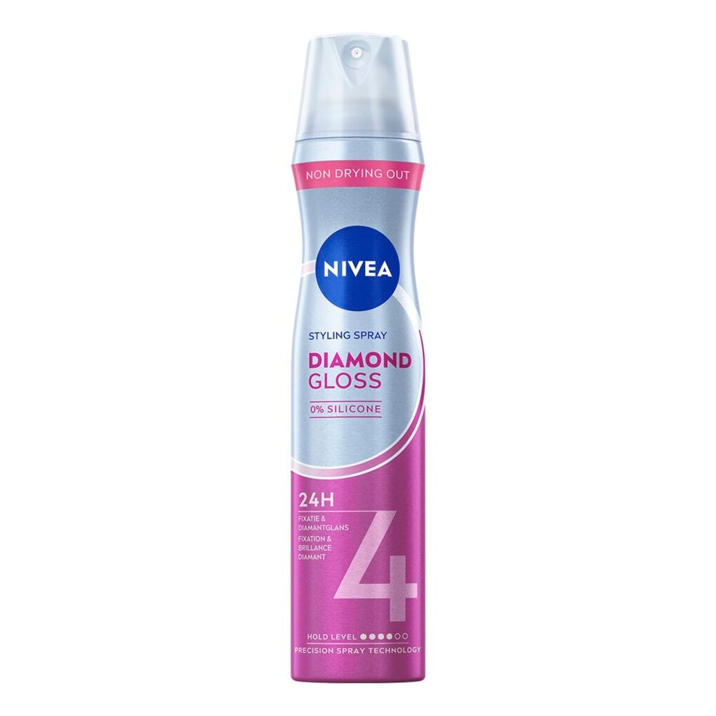 NIVEA Hold 4 Diamond Gloss Care Styling Spray