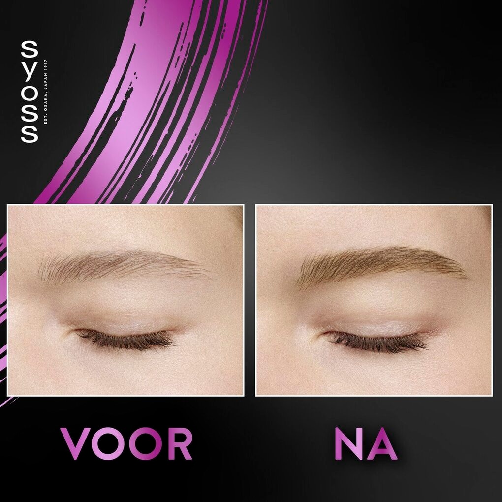 Syoss Brow Tint Donkerblond Permanente Wenkbrauwverf