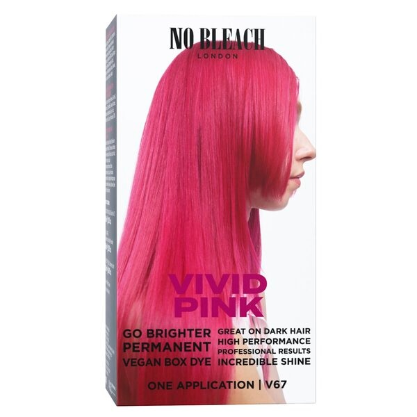 No Bleach London Vivid Pink Permanent Haarkleuring