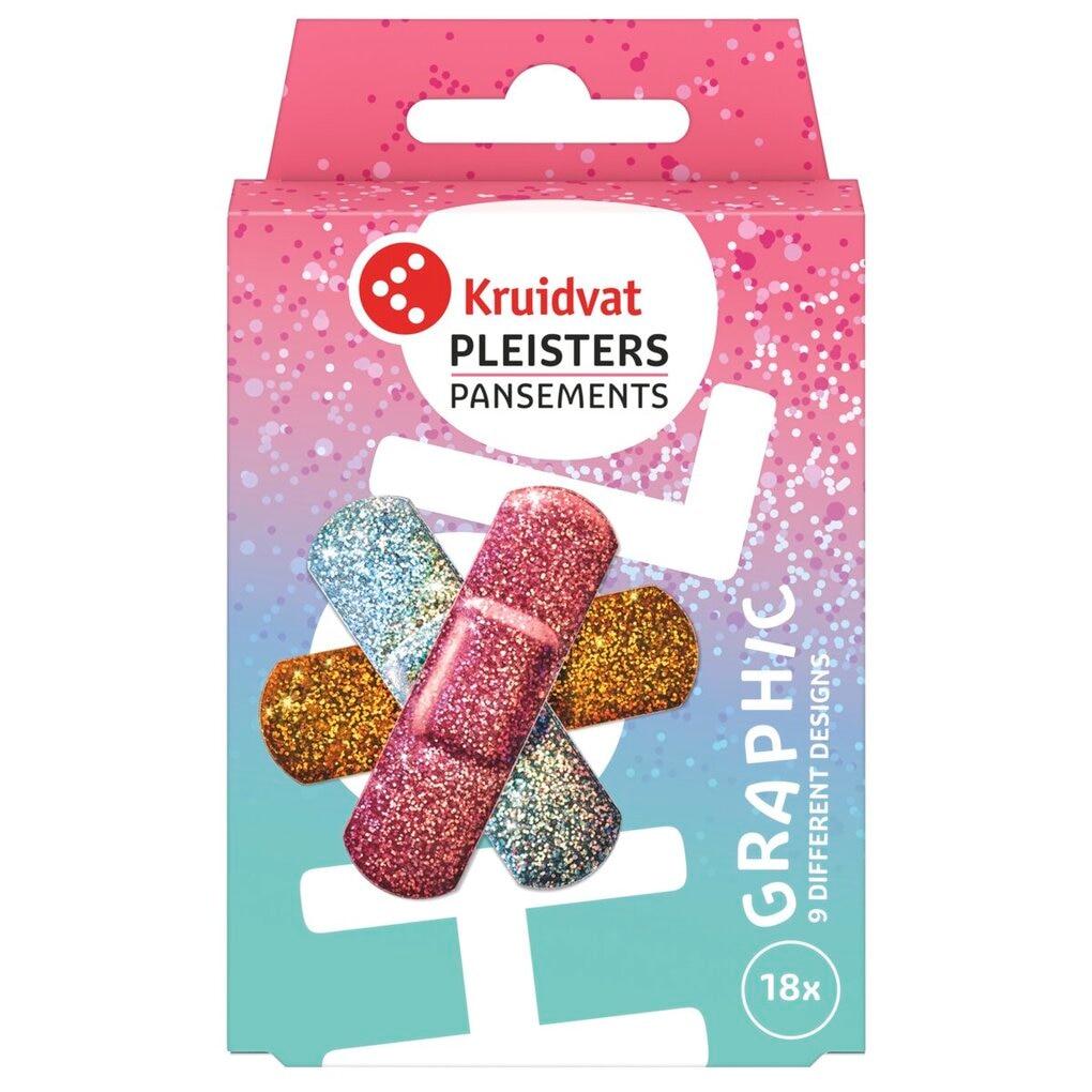 Kruidvat Holografische Glitterpleisters