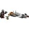 LEGO Star Wars 75436 De Mandalorian en Grogu's Speederbike