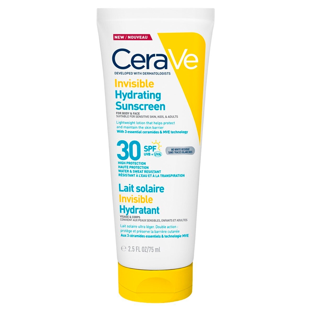 Afbeelding van CeraVe Hydraterende Zonnebrandcrème SPF30 - 75ml