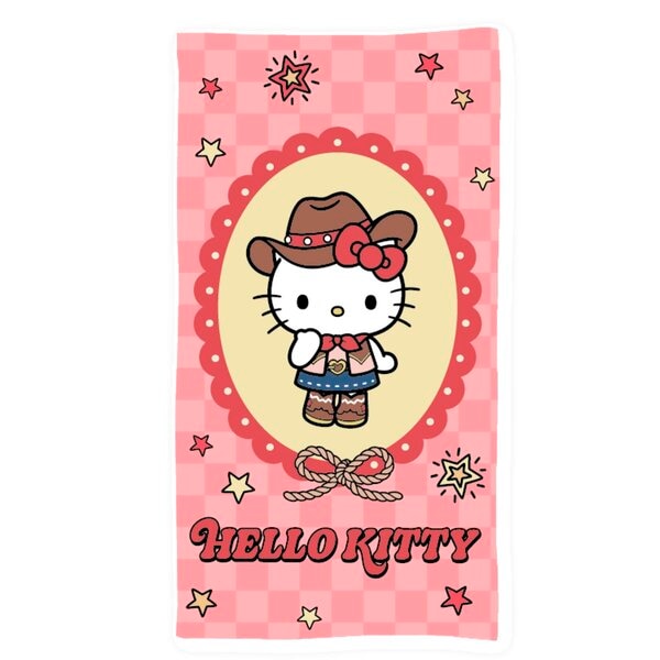 Hello Kitty Cowboy Strandlaken