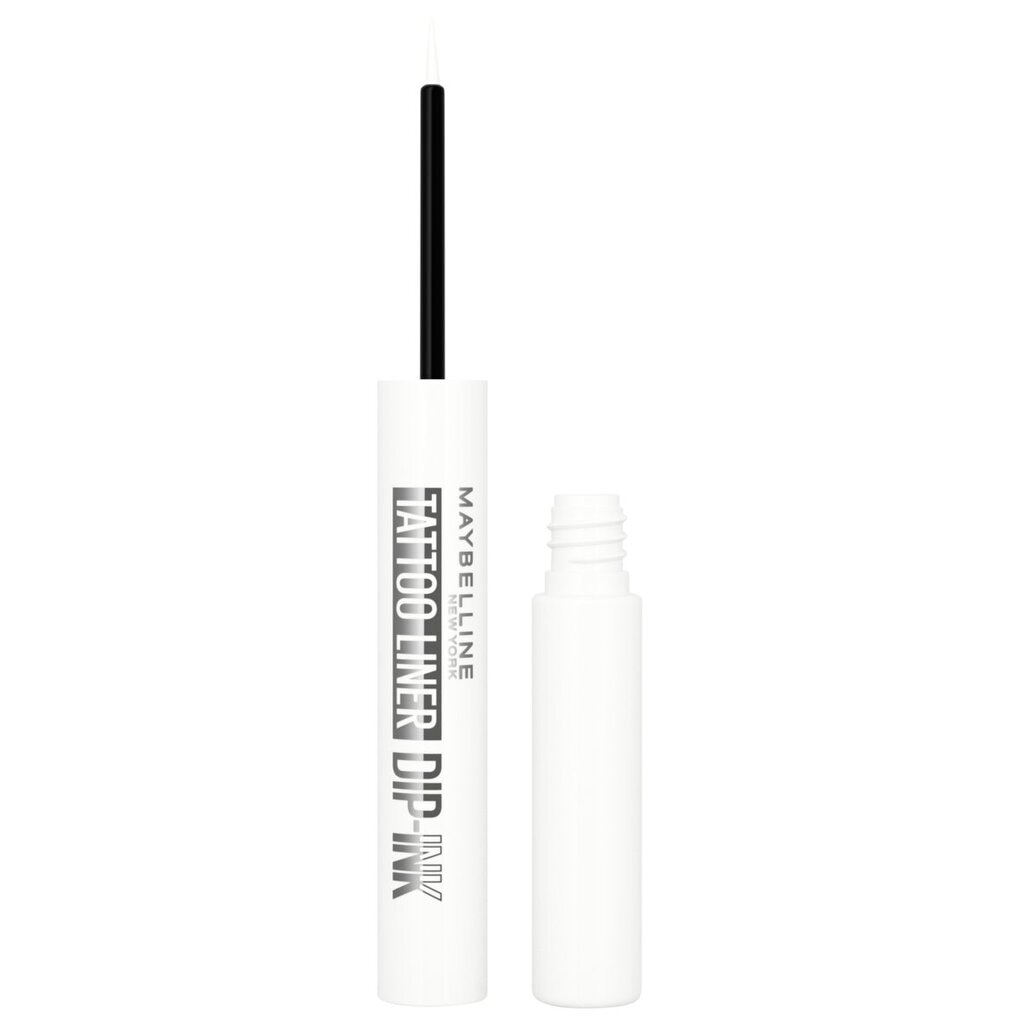 Maybelline New York Tattoo Liner 104 White Canvas Dip-Ink Liquid Eyeliner
