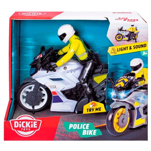 Dickie Toys Politiemotor