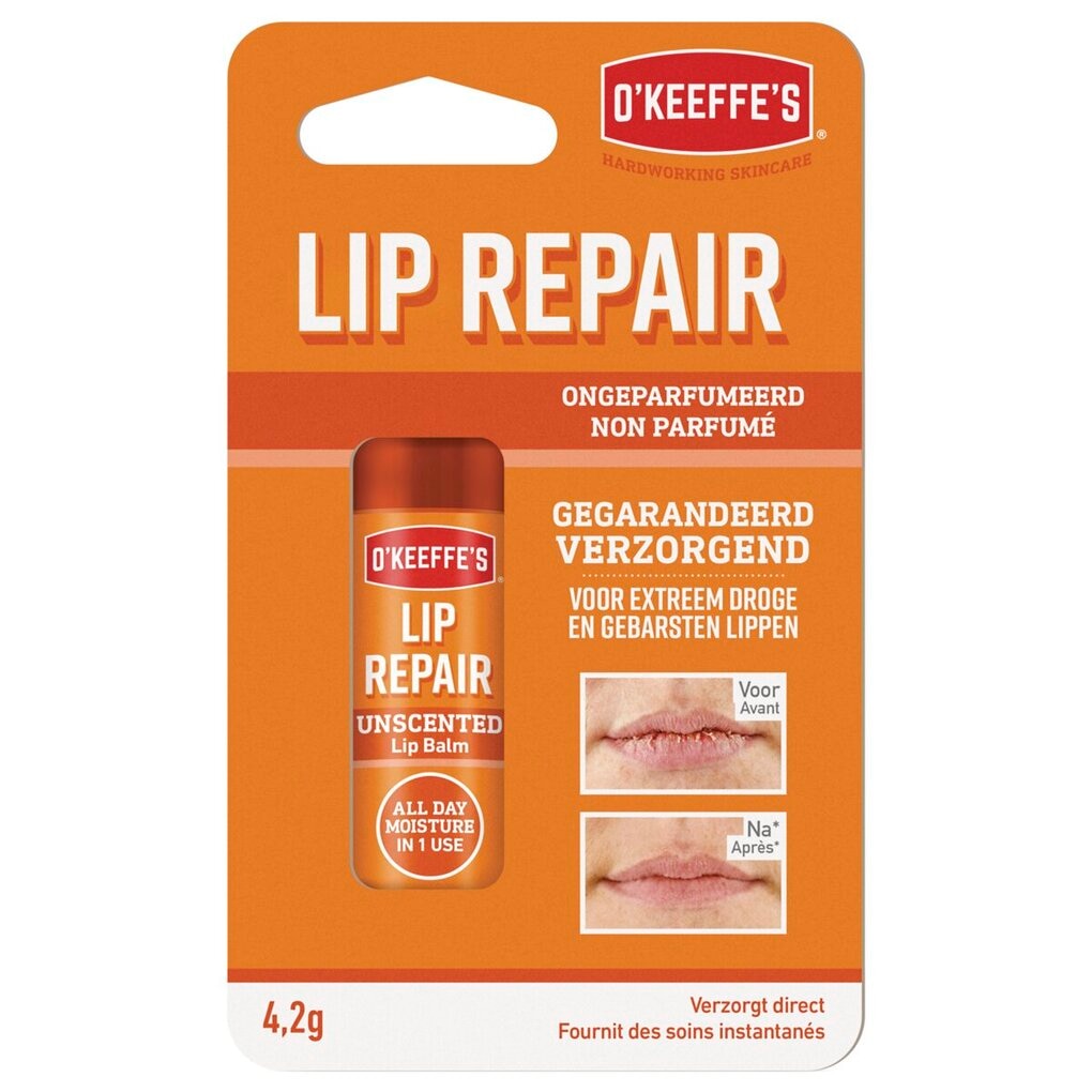O'Keeffe's Lip Repair Ongeparfumeerde Lippenbalsem