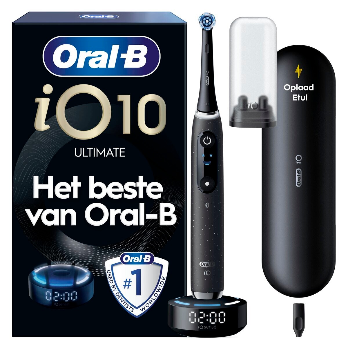 Afbeelding van Oral-B iO 10 Zwart Elektrische Tandenborstel