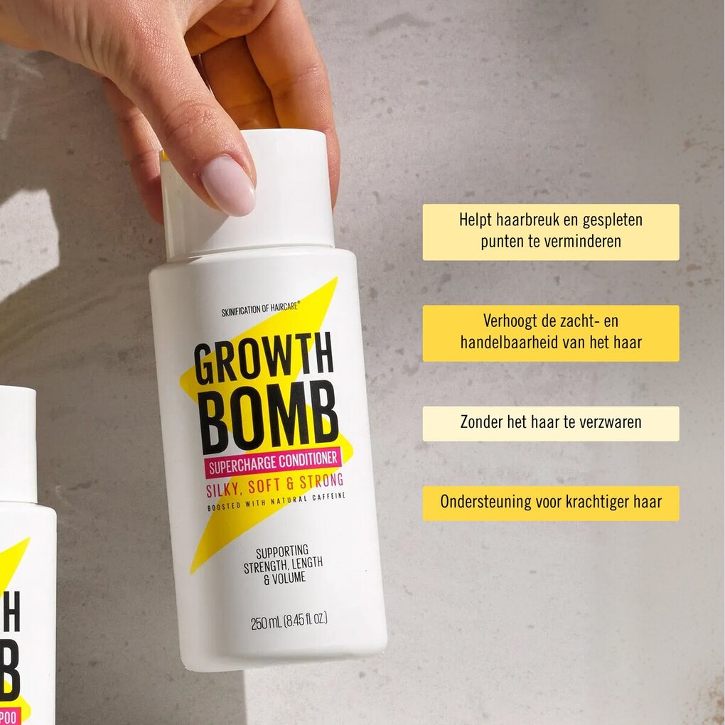 Growth Bomb Silky, Soft & Strong Supercharge Conditioner