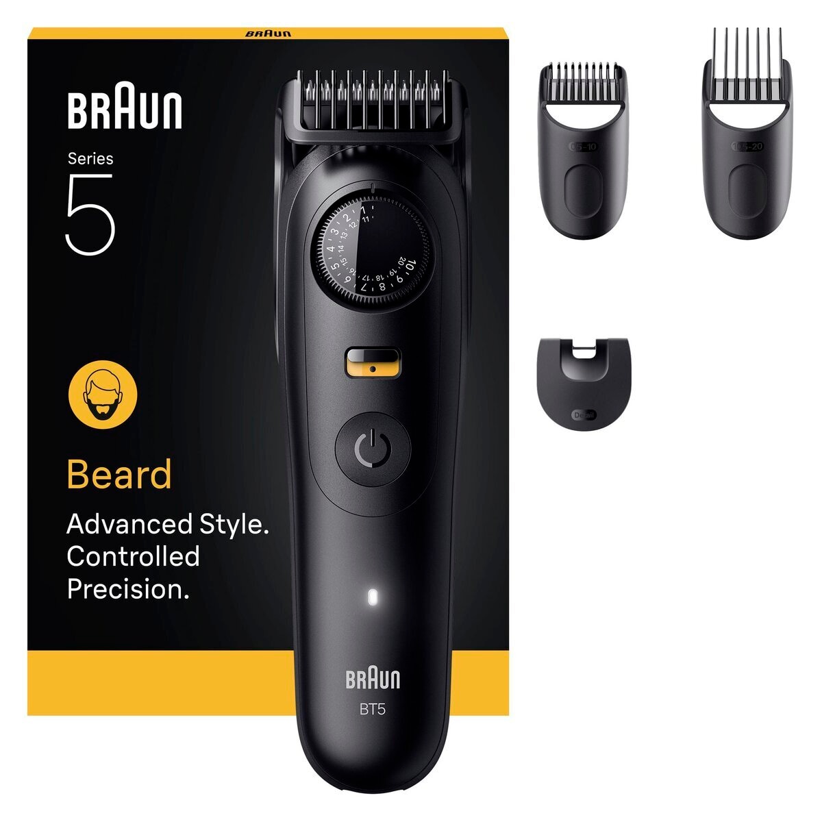 Afbeelding van Braun Baardtrimmer Series 5 BT5520 - Zwart