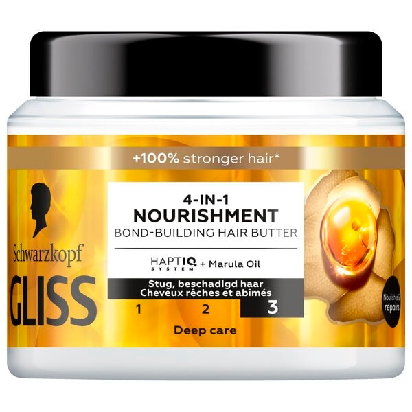 Gliss 4-In-1 Nourishment Bond-Building Haarmasker