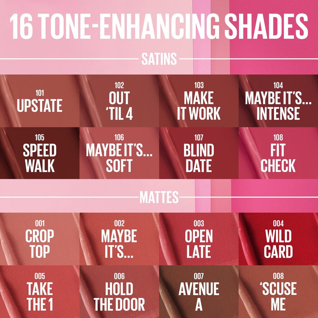 Maybelline New York Maybe It's Satin Serum Lipstick