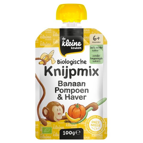 De Kleine Keuken 6+M Biologische Knijpmix