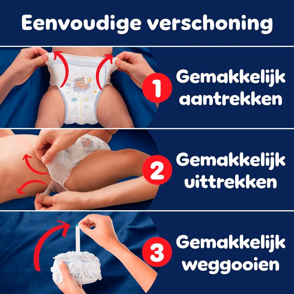 Pampers Night Pants Maat 5 Luierbroekjes